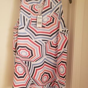 Crown and Ivy Patriotic halter top